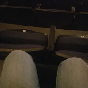 Be prepared for your knees to touch the seat in front of you (if over 5'6")