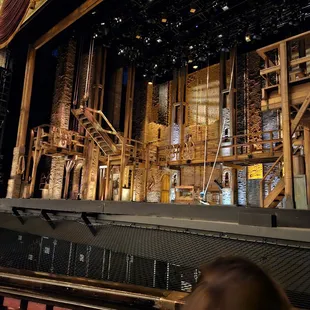 the stage of the orpheum theatre