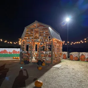 Cutest pumpkin house