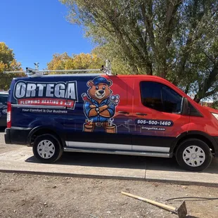 Ortega Plumbing Heating &amp; Air Truck