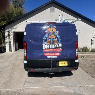 Ortega Plumbing Heating &amp; Air Truck