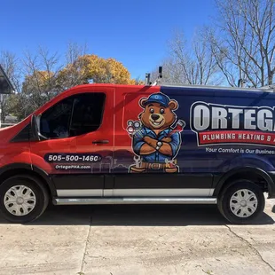 Ortega Plumbing Heating &amp; Air Truck