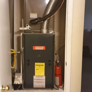 Split system ac and furnace