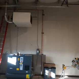 Atlas copco industrial air compressor