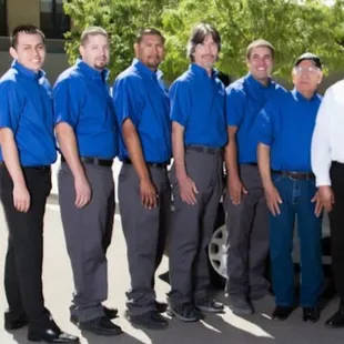 3rd from the left was my technician