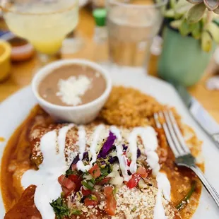 Shrimp Enchiladas