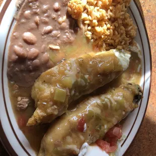 Chle Relleno Plate