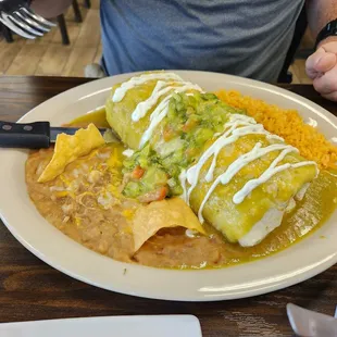 Supreme Burrito with asada