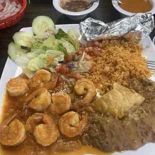 Camarones a La Diabla