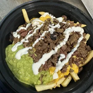 Carne asada fries
