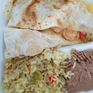 Shrimp Quesadillas