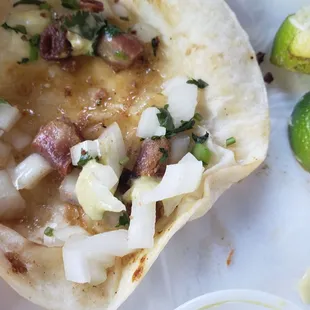 Onions chopped with an ax?