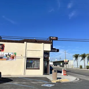 Outside. New location 2024. Right across the street from old location