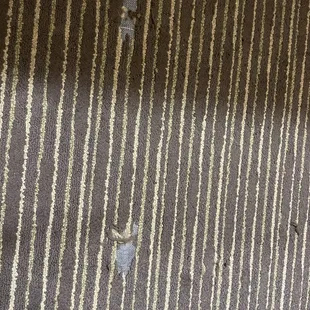 a dirty carpet