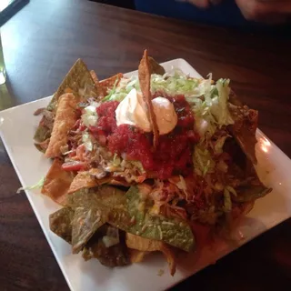 Mojo Roasted Pulled Pork Nachos