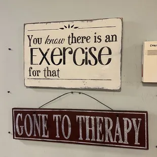 The sign says it all!