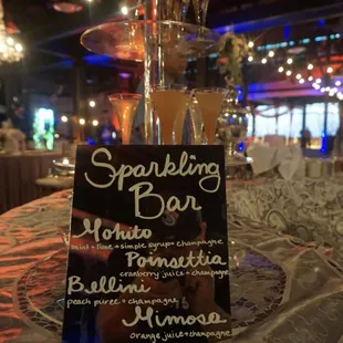 Great entrance cocktail