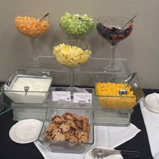 Build Your Own Fruit and Yogurt Bar