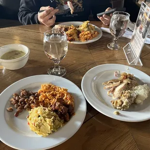 New Mexican lunch buffet