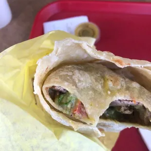 Carne Asada Burrito