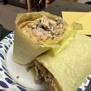 Shrimp Burrito