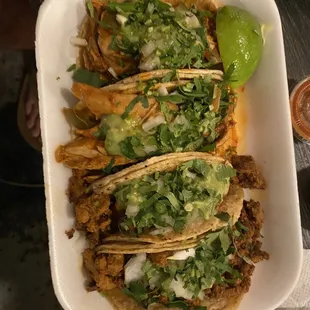 Chicken Taco Plates