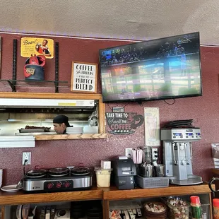 The bar with a tv