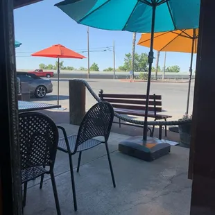 Patio seating