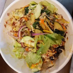 salads, food