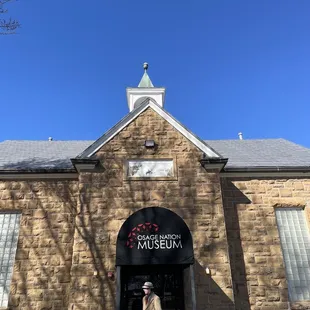 Osage museum in Pawhuska