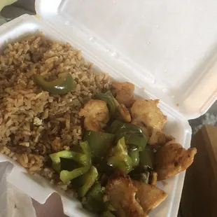 A3. Hibachi Chicken with Green Pepper