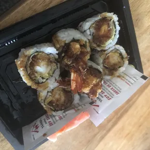 Shrimp F13. Tempura Shrimp Roll