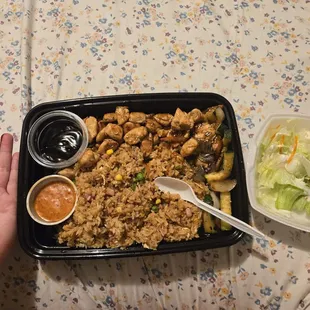 Beef Chicken Teppanyaki