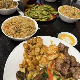 Spicy Garlic Edamame