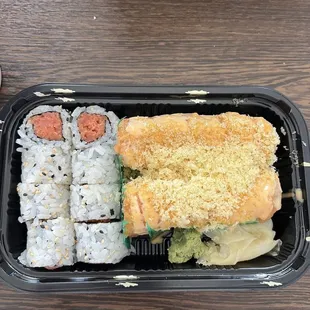 Spicy Tuna Roll and Spicy Girl Roll