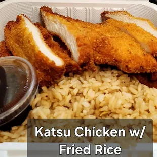 Katsu Chicken w/ Fried rice