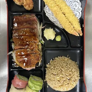 Steak teriyaki Bento box