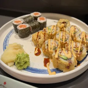 food, sushi and sashimi, sushi, sashimi