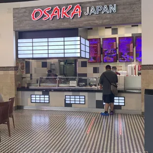Front Counter in Food Court