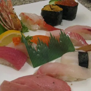 sushi platter