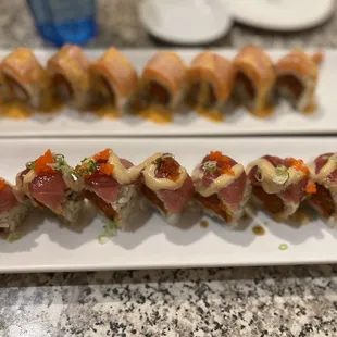Roppongi Signature Sushi Roll Oh Kamisama Lunch Special Roll