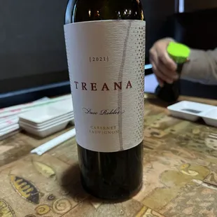Treana Cabernet.  Wonderful bottle