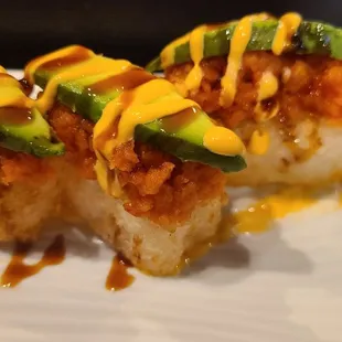Spicy Tuna Crispy Treats