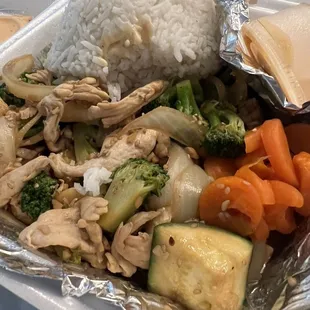 Hibachi chicken