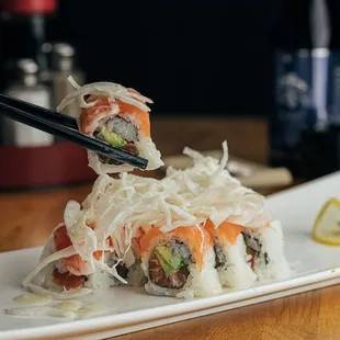 food, sushi and sashimi, sushi, sashimi