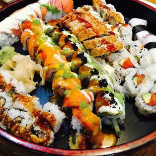 sushi, food, sushi and sashimi, sashimi