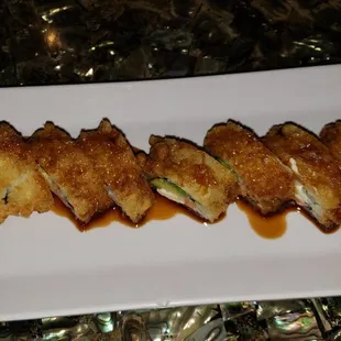 Fried sushi