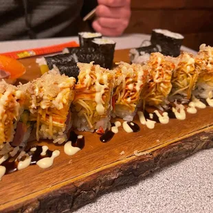 Sushi plate