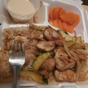 Hibachi chicken