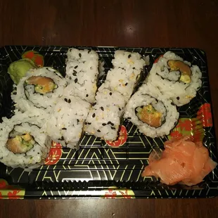 sashimi, sushi, sushi and sashimi, food